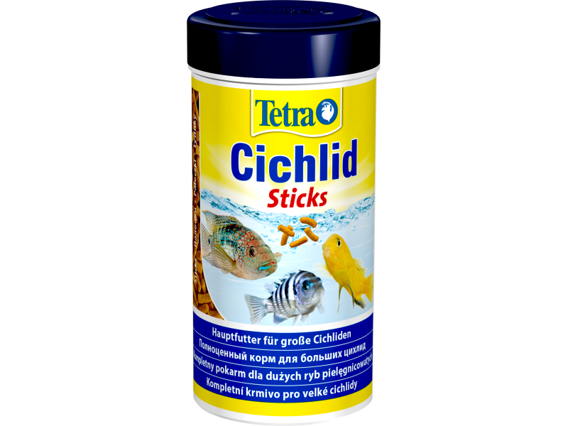 Тетра Cichlid Sticks    250мл палочки д/цихлид, круп.рыб(16231)															