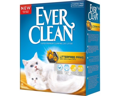 EVER CLEAN Litter Free Paws 10л (24248)																					
