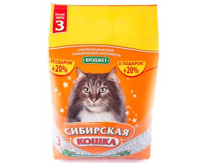 Сибирская кошка бюджет  3л	(24008)																			