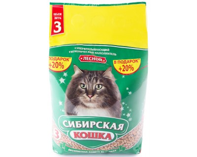 Сибирская кошка лесной  3л (24005)																			