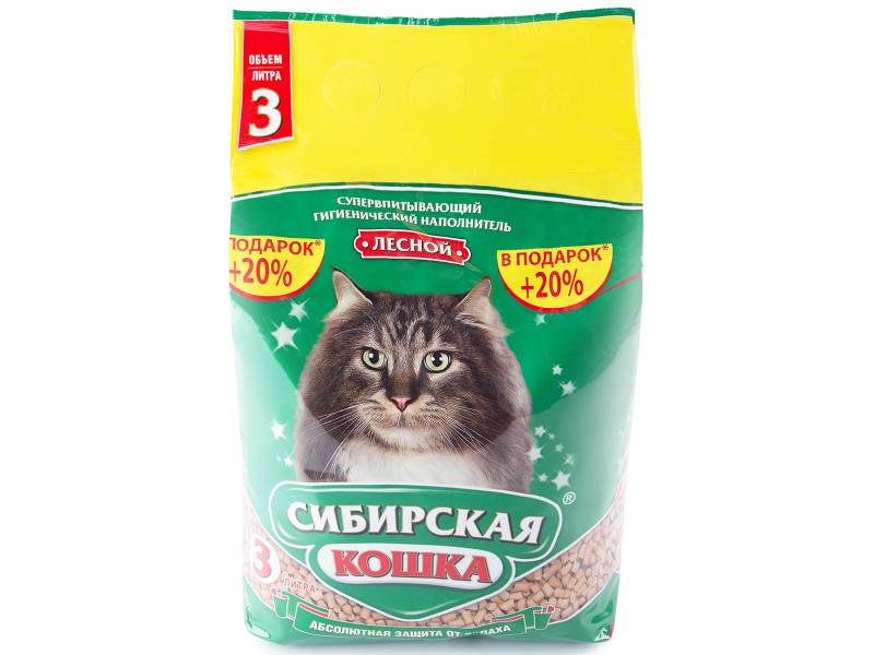 Сибирская кошка лесной  3л		
